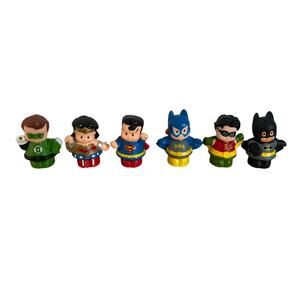 Fisher-Price Little People DC Super Friends Figures (6)